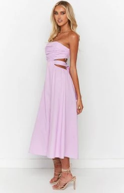 Beginning Boutique New Bronte Pink Midi Dress