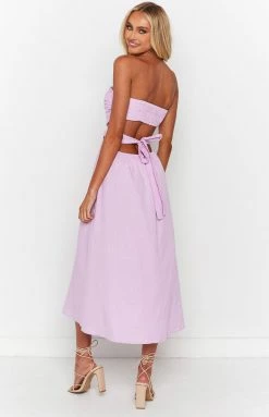 Beginning Boutique New Bronte Pink Midi Dress
