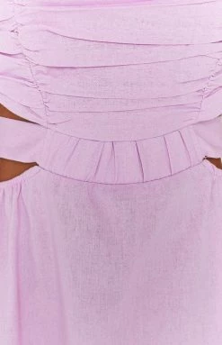 Beginning Boutique New Bronte Pink Midi Dress