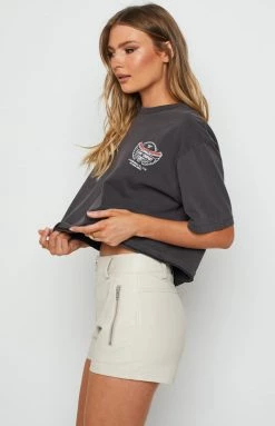 BB Exclusive Brulee PU Shorts Bottoms 12 BB Exclusive Brulee PU Shorts Bottoms