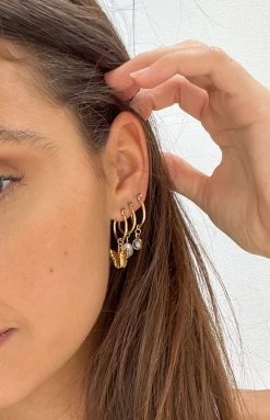 Eclat Back In Stock Butterfly Gold Earring Pack