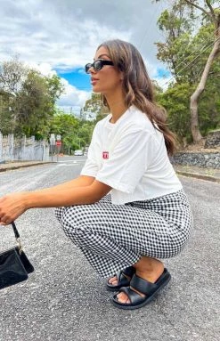 Beginning Boutique Bottoms Cabello Pants Black Check 21 Beginning Boutique Bottoms Cabello Pants Black Check