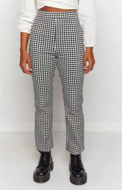 Beginning Boutique Bottoms Cabello Pants Black Check 18 Beginning Boutique Bottoms Cabello Pants Black Check