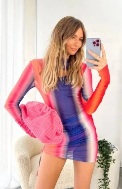 Beginning Boutique Dresses California Mini Dress Multi