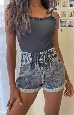 BB Exclusive California Denim Shorts Black