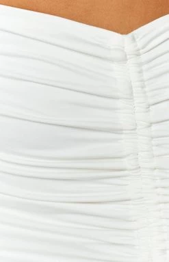 Beginning Boutique Calley White Mini Dress Dresses