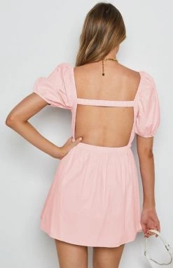 BB Exclusive Cannes Mini Dress Light Pink Dresses 13 BB Exclusive Cannes Mini Dress Light Pink Dresses