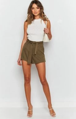 BB Exclusive Bottoms Cappella Shorts Khaki 10 BB Exclusive Bottoms Cappella Shorts Khaki