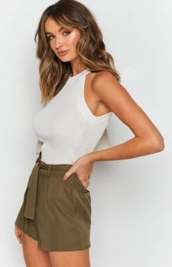 BB Exclusive Bottoms Cappella Shorts Khaki 12 BB Exclusive Bottoms Cappella Shorts Khaki