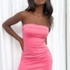 BB Exclusive Carminia Pink Mini Dress