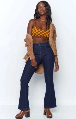 Beginning Boutique Checkers Cropped Cami Multi Tops 18 Beginning Boutique Checkers Cropped Cami Multi Tops