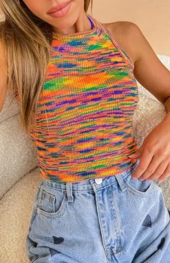 Beginning Boutique Chicago Tank Neon Rainbow Tops 15 Beginning Boutique Chicago Tank Neon Rainbow Tops