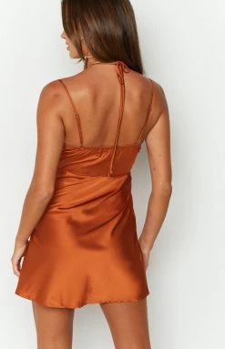 Beginning Boutique Clare Terracotta Mini Dress 11 Beginning Boutique Clare Terracotta Mini Dress