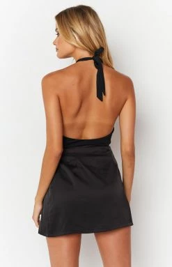 BB Exclusive Clario Black Mini Skirt Bottoms