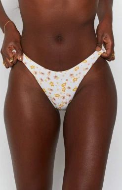9.0 Swim Cleo Bikini Bottoms Floral New 16 9.0 Swim Cleo Bikini Bottoms Floral New