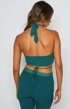 BB Exclusive Clifford Teal Halter Top Tops 13 BB Exclusive Clifford Teal Halter Top Tops