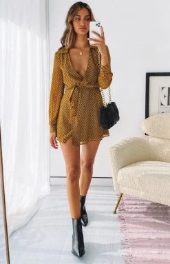 BB Exclusive Dresses Clifford Wrap Mini Dress