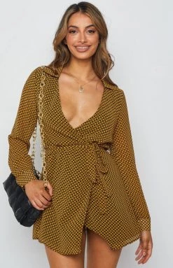 BB Exclusive Dresses Clifford Wrap Mini Dress