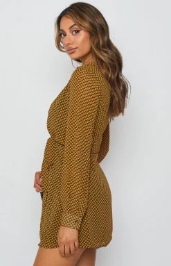 BB Exclusive Dresses Clifford Wrap Mini Dress