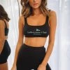 BB Exclusive Club Crop Top Black Tops