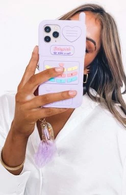Beginning Boutique Sale Clueless IPhone 12 Case Purple