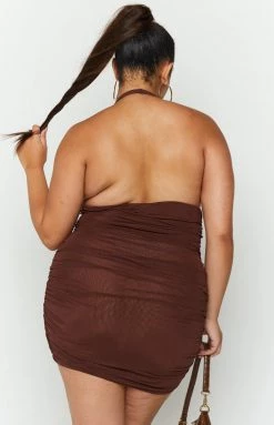 BB Exclusive Constance Brown Mini Dress 20 BB Exclusive Constance Brown Mini Dress