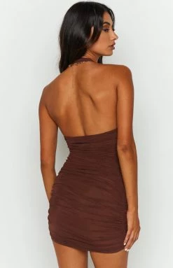 BB Exclusive Constance Brown Mini Dress 19 BB Exclusive Constance Brown Mini Dress