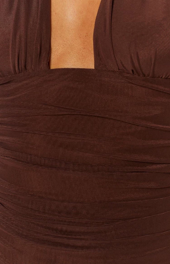 BB Exclusive Constance Brown Mini Dress 10 BB Exclusive Constance Brown Mini Dress