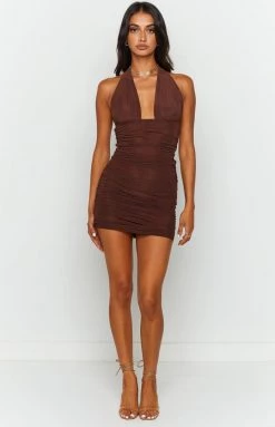 BB Exclusive Constance Brown Mini Dress 14 BB Exclusive Constance Brown Mini Dress