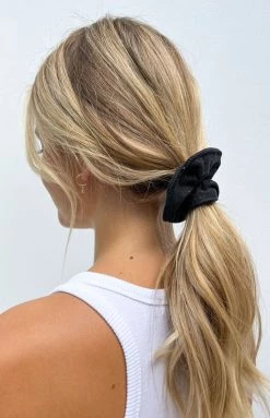 BB Exclusive Country Girl Scrunchie Black Denim