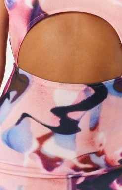 BB Exclusive Cristabelle Pink Mini Dress