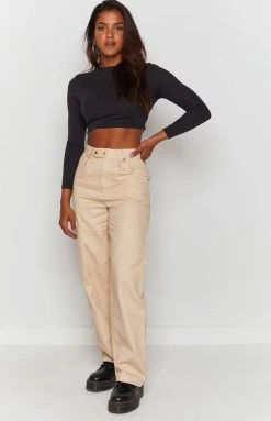 BB Exclusive Croft Cargo Pants Tan 15 BB Exclusive Croft Cargo Pants Tan