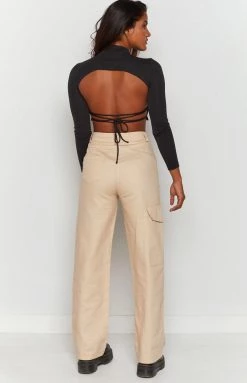 BB Exclusive Croft Cargo Pants Tan 18 BB Exclusive Croft Cargo Pants Tan