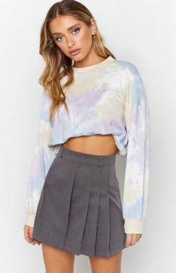 BB Exclusive Cruisy Jumper Purple Tie Dye