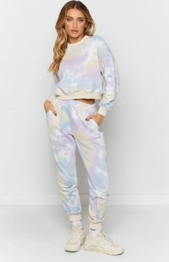 BB Exclusive Cruisy Jumper Purple Tie Dye