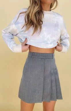 BB Exclusive Cruisy Jumper Purple Tie Dye