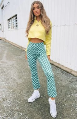 Beginning Boutique Cyber 00s Zip Sweater Yellow Long Sleeve Tops