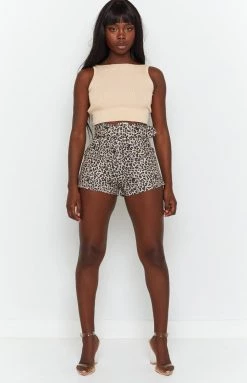 BB Exclusive Cyndi Shorts Leopard