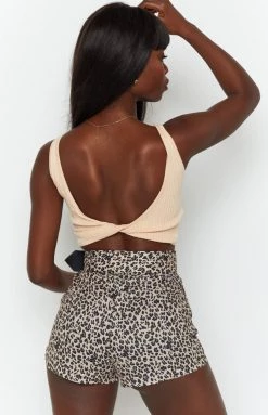 BB Exclusive Cyndi Shorts Leopard
