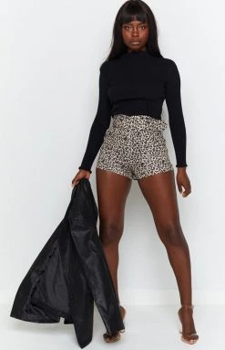 BB Exclusive Cyndi Shorts Leopard