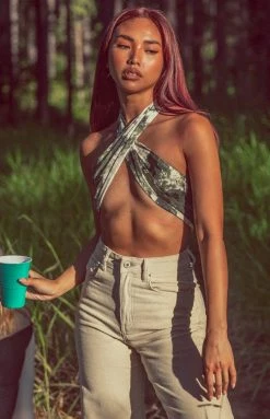 BB Exclusive Tops Danna Scarf Top Multi