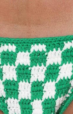 BB Exclusive Swimwear Delia Green Bikini Bottoms 24 BB Exclusive Swimwear Delia Green Bikini Bottoms