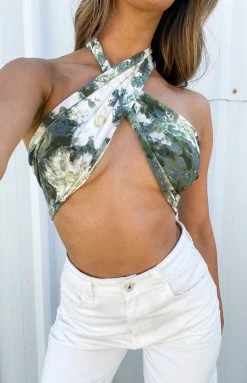 BB Exclusive Tops Danna Scarf Top Multi