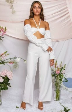 BB Exclusive Daphne Bra Top Cream Tops