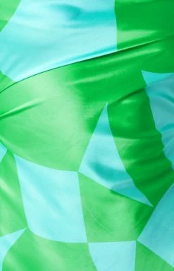 BB Exclusive Dark Side Green Mini Dress