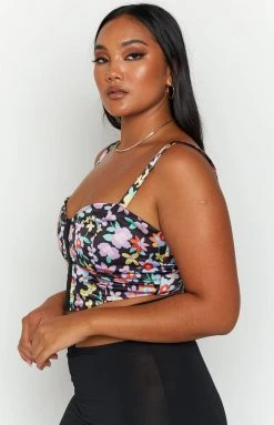 BB Exclusive Tops Davina Floral Corset Top