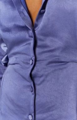 BB Exclusive Deeper Water Mini Dress Blue Dresses