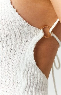 BB Exclusive Dresses Delaney White Knit Midi Dress 20 BB Exclusive Dresses Delaney White Knit Midi Dress