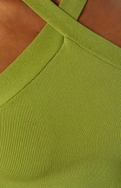BB Exclusive Tops Delilah Green Top
