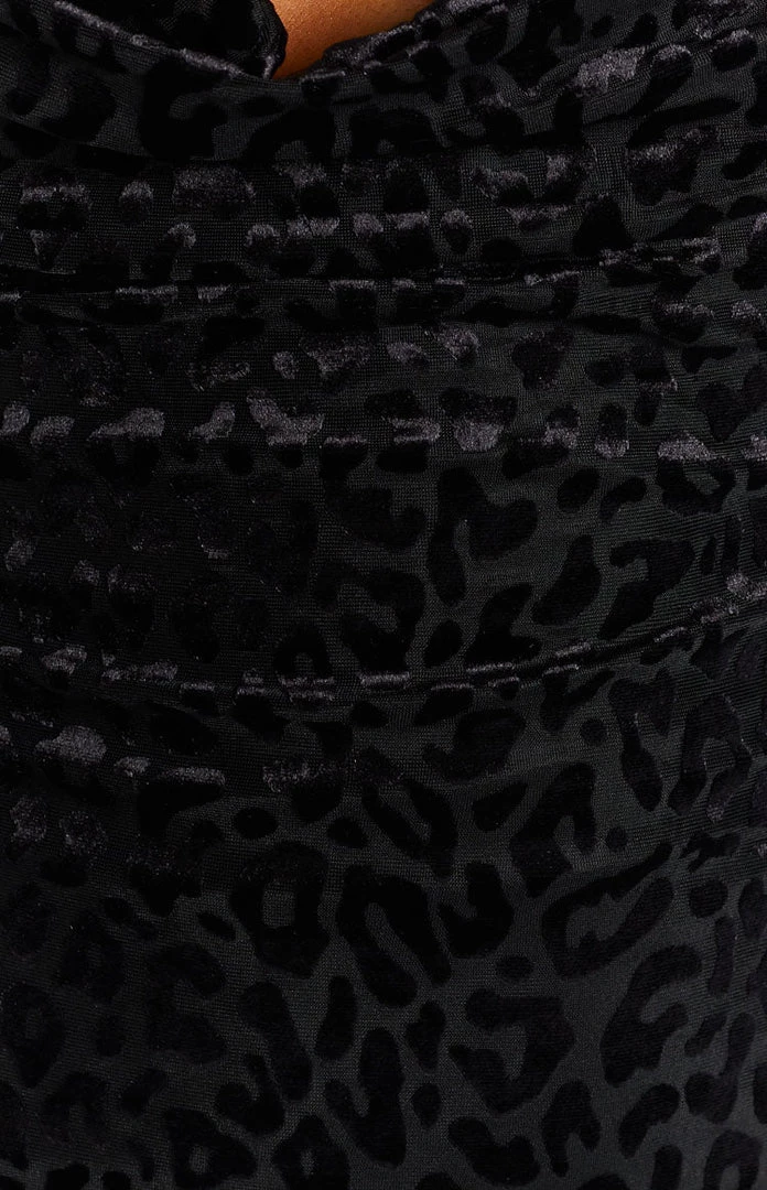 BB Exclusive Devore Black Print Slip Maxi Dress 6 BB Exclusive Devore Black Print Slip Maxi Dress